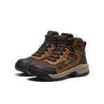 Women's Skokie Waterproof Work Boot (Soft Toe) | Bison/Black