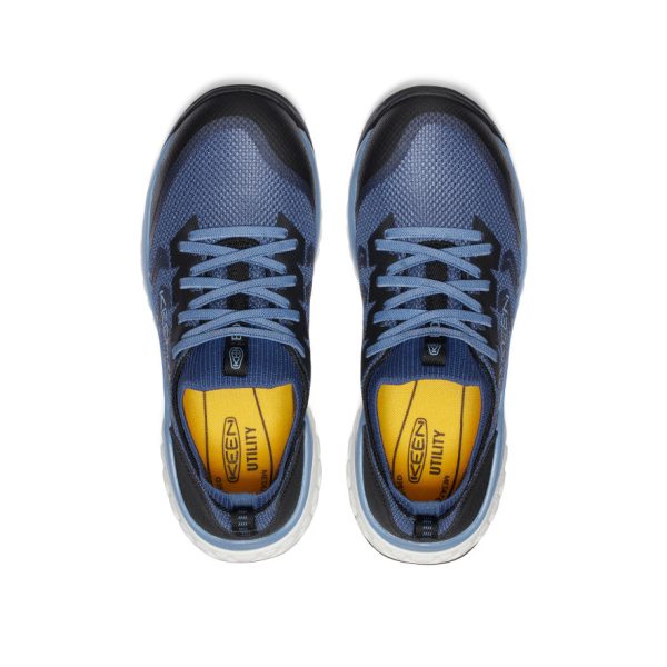 Women's Arvada Shift ESD Work Sneaker (Carbon Toe)  |  Vintage Indigo/Faded Denim