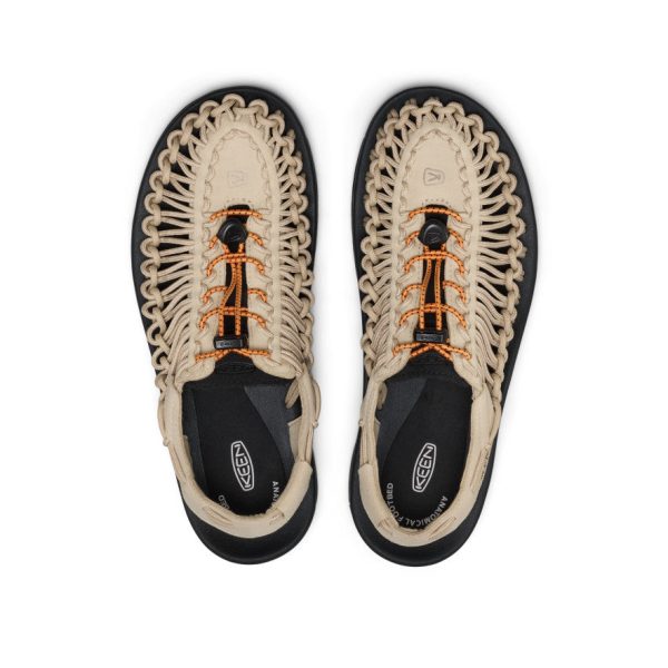 Men's UNEEK Sneaker  |  Safari/Orange Peel