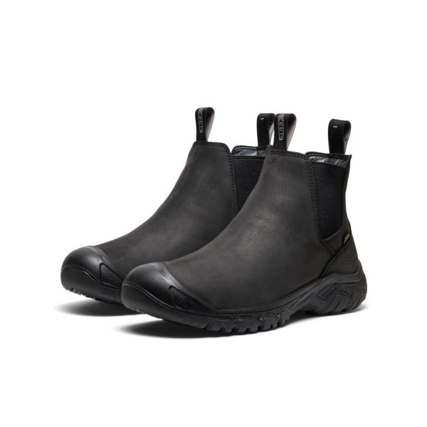 Men's Anchorage IV Waterproof Boot  |  Black/Black