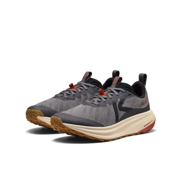 Men's Roam Trail Running Shoe | Magnet/Burnt Brick