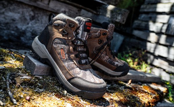 Women's Skokie Waterproof Work Boot (Soft Toe) | Camo/Black