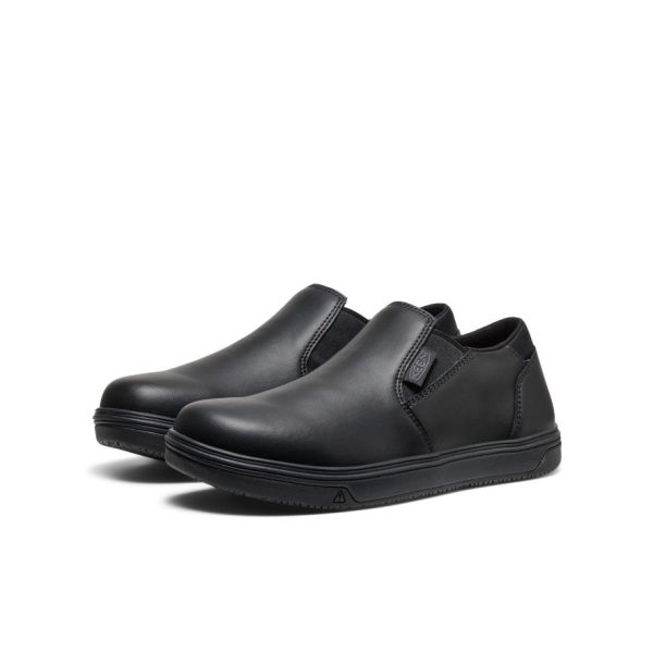 Men's Kenton Shift WTX Work Shoe (Soft Toe)  |  Black/Black