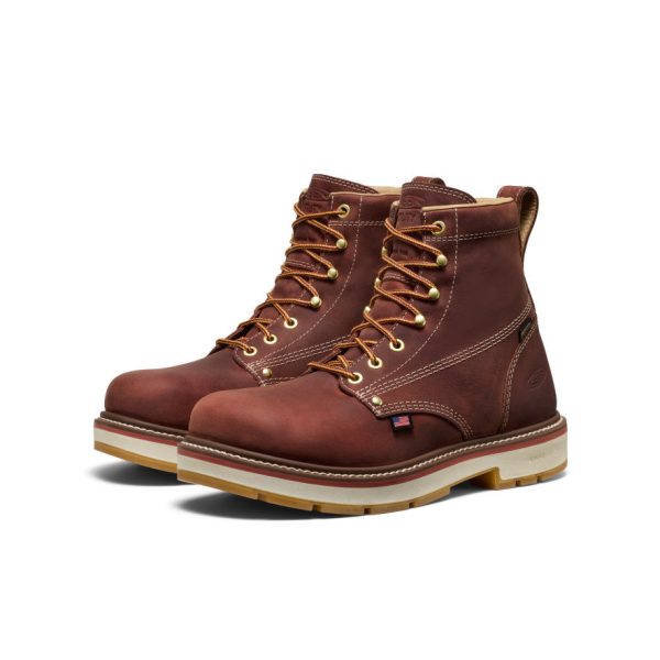 Men's Liberty 6 Waterproof 90?? Heel Boot (Carbon Toe)  |  Bombay Brown/Gum