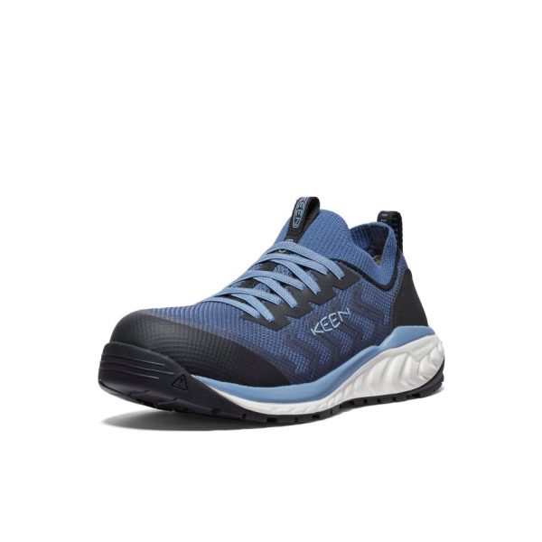 Women's Arvada Shift ESD Work Sneaker (Carbon Toe)  |  Vintage Indigo/Faded Denim