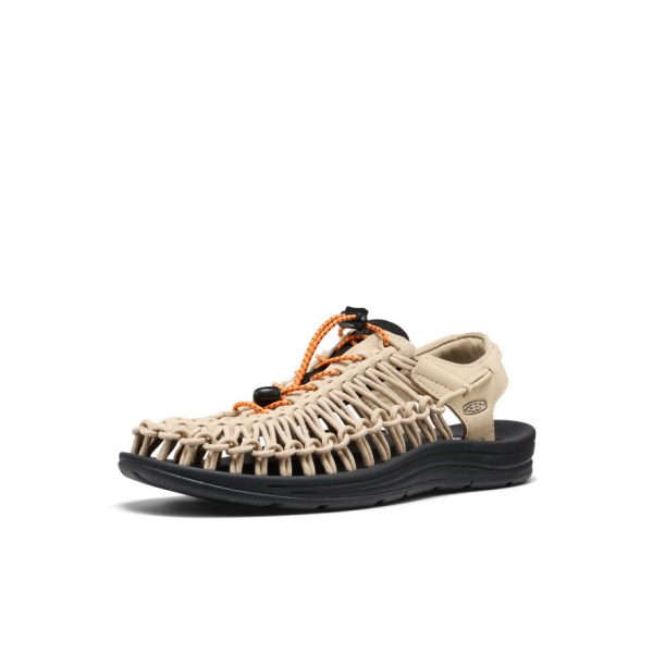 Men's UNEEK Sneaker  |  Safari/Orange Peel