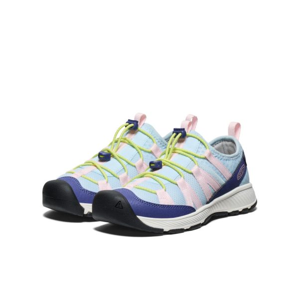 Big Kids' Motozoa Sneaker  |  Skipper Blue/Giggle Pink